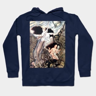 Full Fathom Five - The Tempest, Arthur Rackham Hoodie